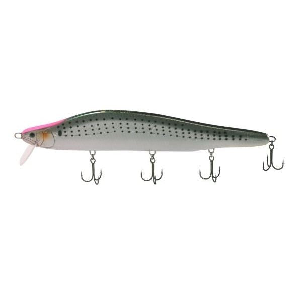 Hide Up Seabass Lure HU Peller 248 Salt Color #S-27 Pink Head Silver Konoshiro