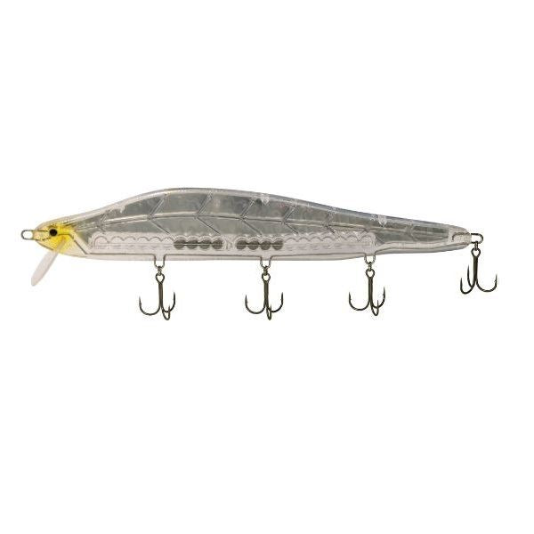 Hide Up Seabass Lure HU Peller 248 Salt Color #S-252 Cold Clear Shad *Payment not available in store
