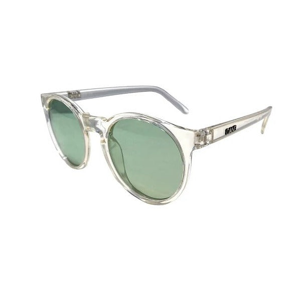 DANG SHADES Polarized Glasses ATZ Crystal Clear x Green Polarized