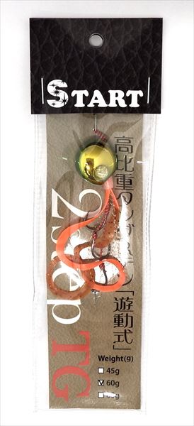 START 2step TG Triple Hook S Curly Complete 60g 07 Midokin