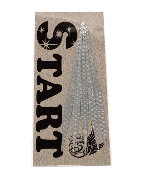 START Silicone Necktie Straight #SN-09 Silver Scale