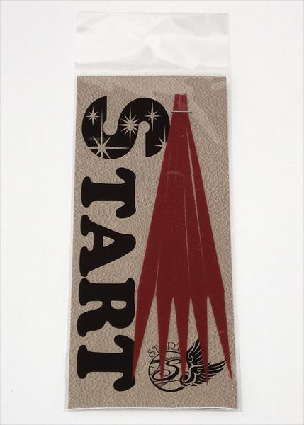 START Silicone Necktie Straight Glitter Red