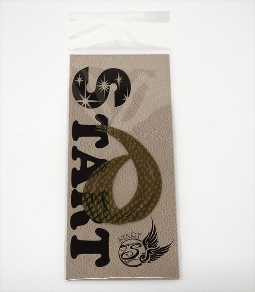 START Silicone Necktie Curly Smoke Gold