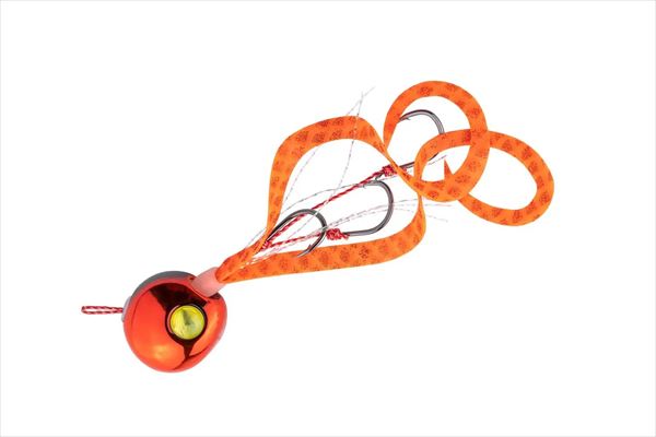 Start Tairaba Tairaba 2STEP 2 Step TG Triple Hook S Curly 45g #04 Orange Black