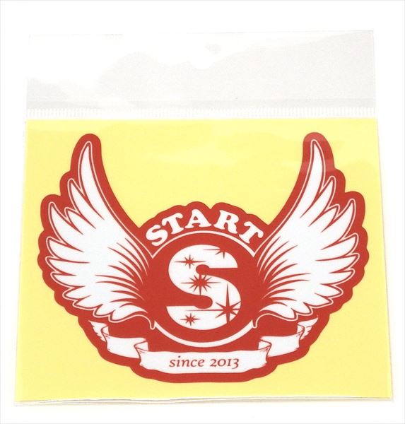START Sticker S Red