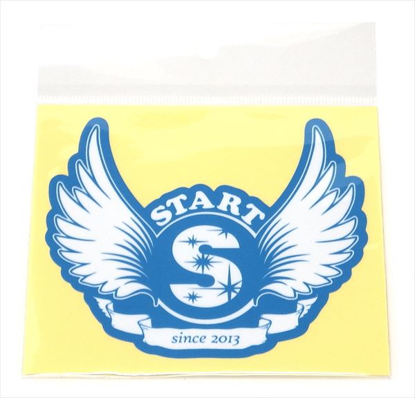 START Sticker S Blue