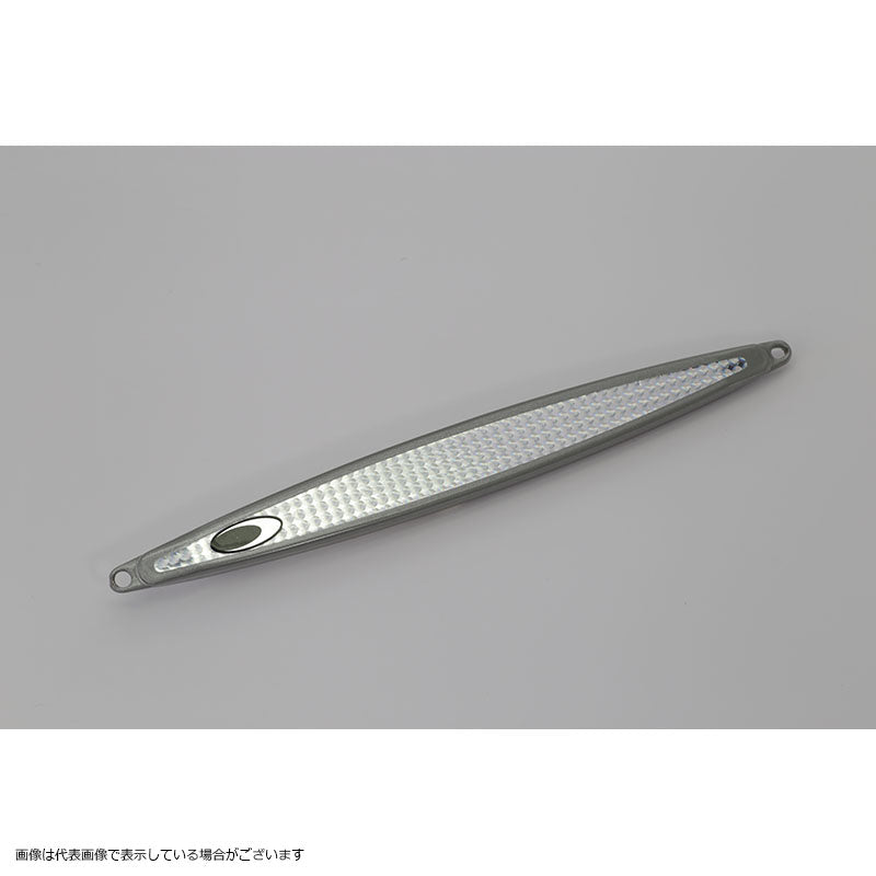 Nature Boys WR1190-01K Iron Jig Wiggle Rider 190g Silver Holo