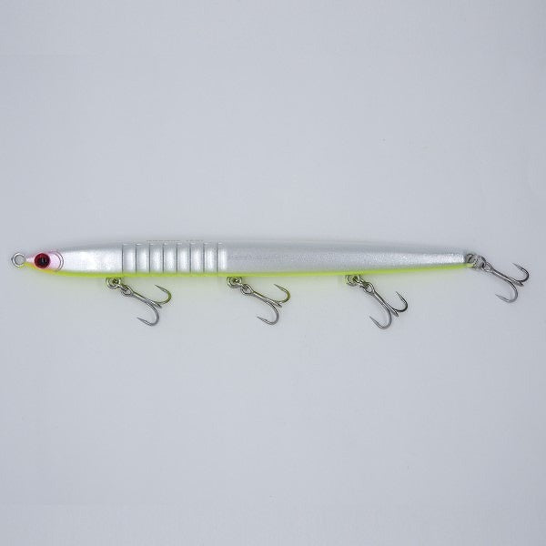 Pickup Seabass Lure Nogare 120F Silver Powder Palm Lime