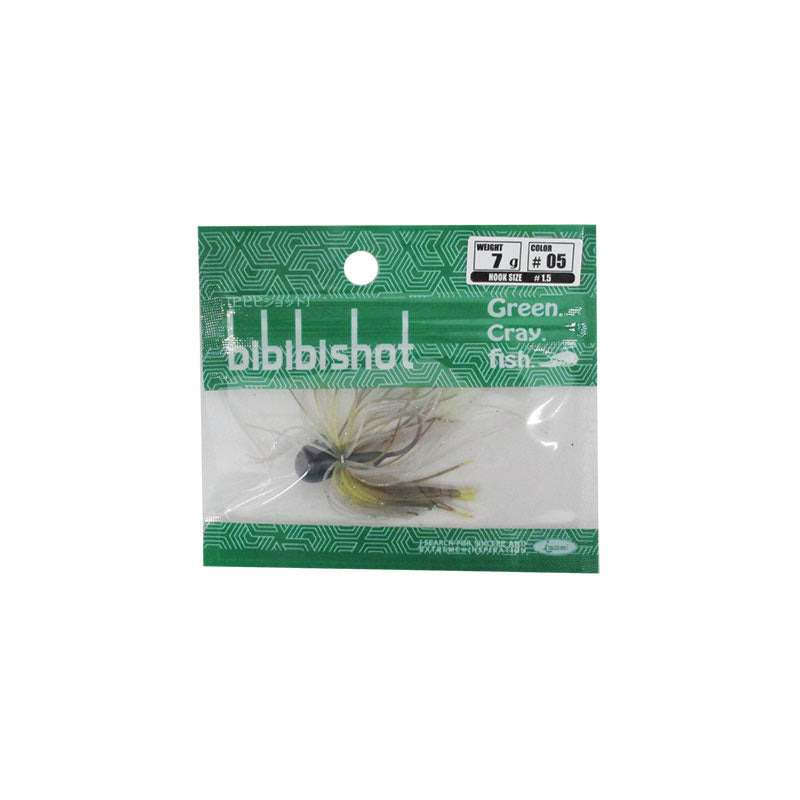 issei Rubber Jig bibibi shot 7g #1.5#05 live shrimp