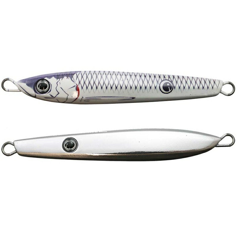 Issei Issey Metal Jig Kaitaro Neko Metal 120g #021 Plated Glow