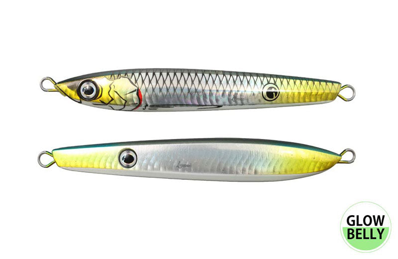 Issei Issey Metal Jig Kaitaro Neko Metal 120g #022 Sardine Glow
