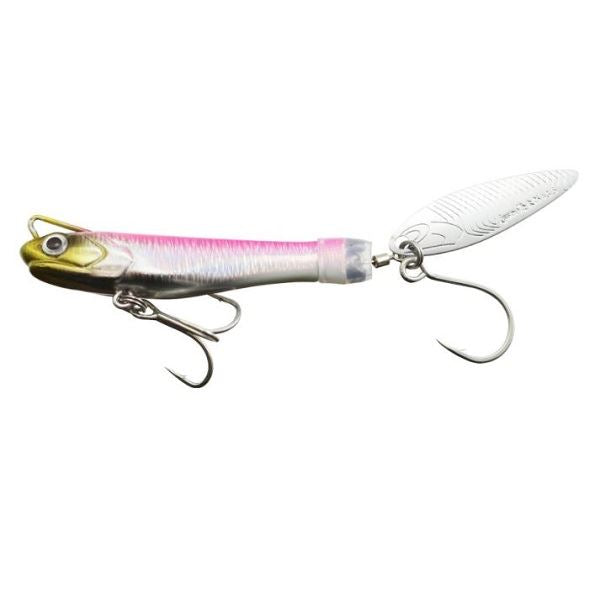 Issei Seabass Lure Kaitaro Sakana Sakana Spin 20g #010 Silver Pink