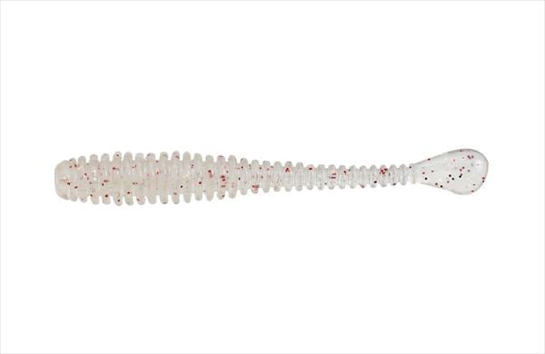 Issei Issey Worm Kaitaro Bulky Spatula 3 inch #055 Uma White Shrimp (Glow)