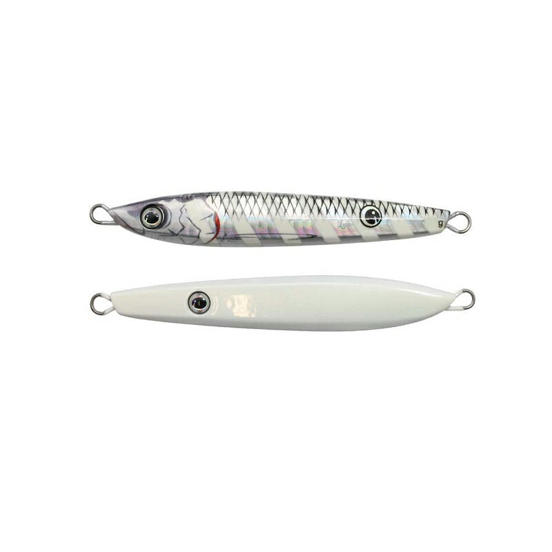 Issei Issey Metal Jig Kaitaro Cat Metal 150g #032 Silver Glow Zebra