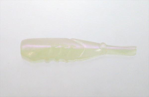 Issei Issey Worm Large Flying Shrimp Set Hairtail 24g #2/0+2.5inch #052 Pearl Glow