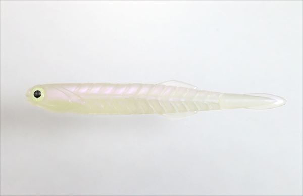 Issei Issey Worm Katakuchi Worm Set Hairtail 28g #3/0+4.5inch #052 Pearl Glow