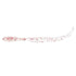 Issei Issey Worm Sabiki 2 #002 Clear Red Flake