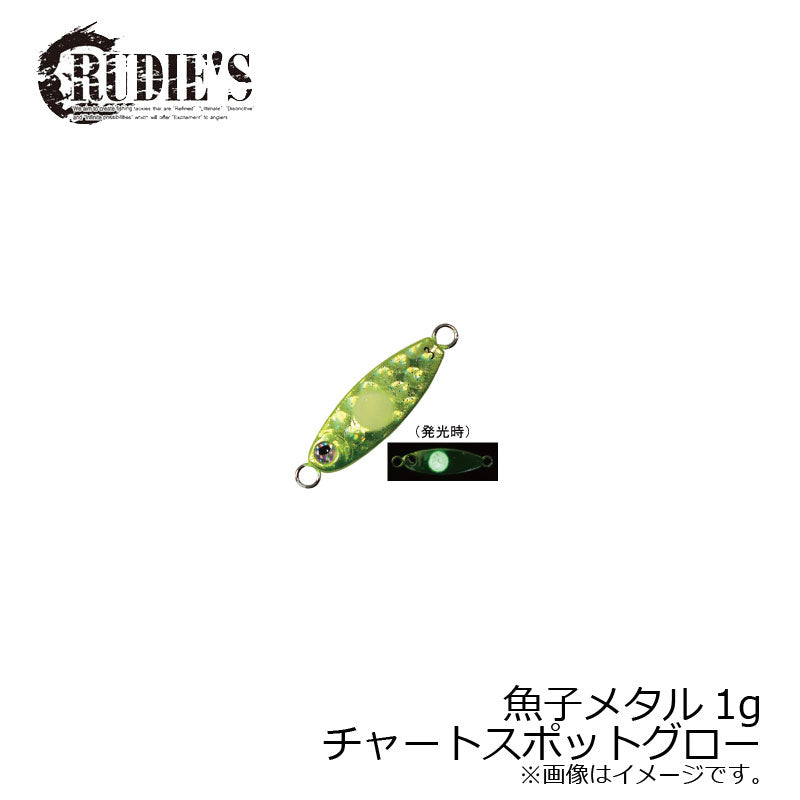 RUDIE'S Uoko Metal 1g Chart Spot Glow