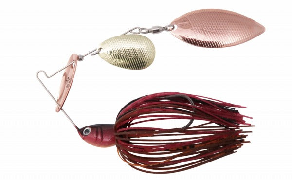 Bottom Up Beeble 3/8oz TW (Tandem Willow) Burning Shad