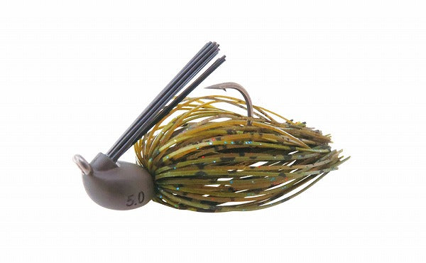 Bottom Up GAP JIG 9.0g Green Pan Blue