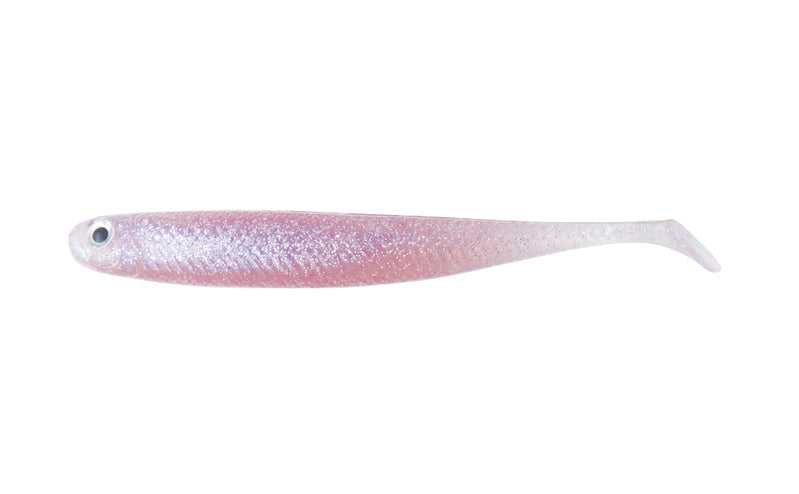 Bottom Up Worm Frish 3.5 inch Pink Smelt