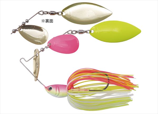 Bottom Up Spinnerbait Beeble 1/2oz DW Muddy Impact