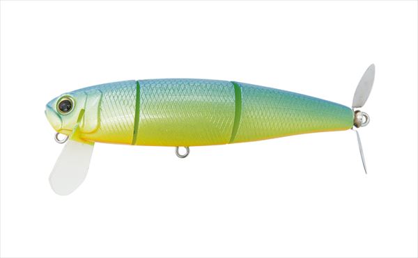 Bottom Up Bass Lure Jolly Blue Back Chart