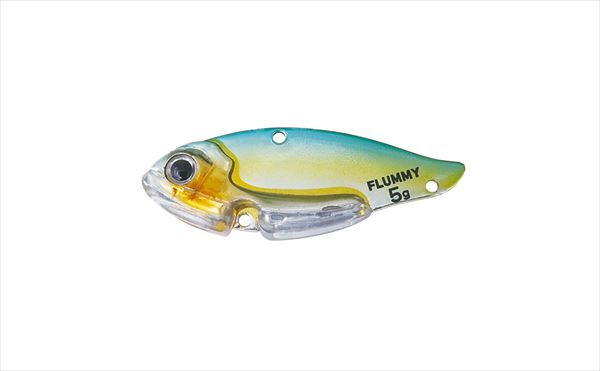 Bottom Up Bass Lure FLUMMY 5g Sexy Chrome