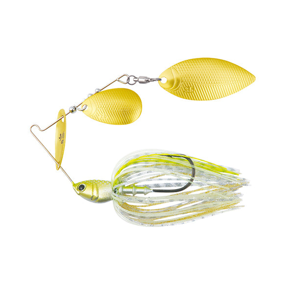 Bottom Up Spinnerbait Buzzbait Beeble 3/8 DW 3/8oz. Shining Chart