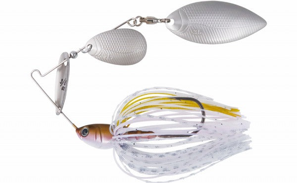 Bottom Up Spinnerbait Buzzbait Beeble FECO 3/8oz. Tandem Willow Smelt