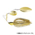 Bottom Up Spinnerbait Buzzbait Beeble FECO 3/8oz. Double Willow Golden Shiner