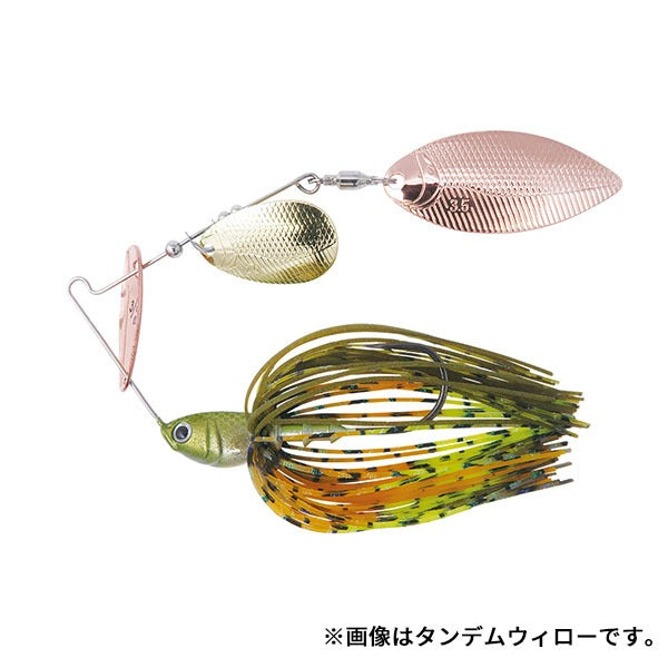 Bottom Up Spinnerbait Buzzbait Beeble 3/8oz Double Willow Wild Chart