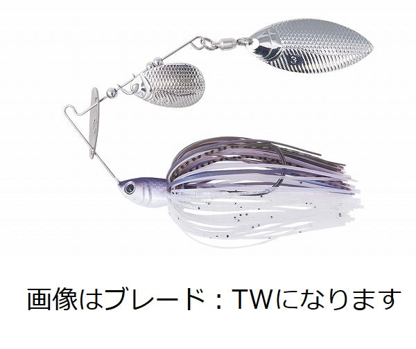 Bottom Up Spinnerbait Chibi Bull 1/4oz DW Pro Blue Shad