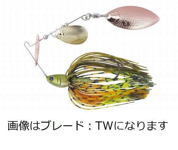 Bottom Up Spinnerbait Chibi Bull 1/4oz DW Wild Chart
