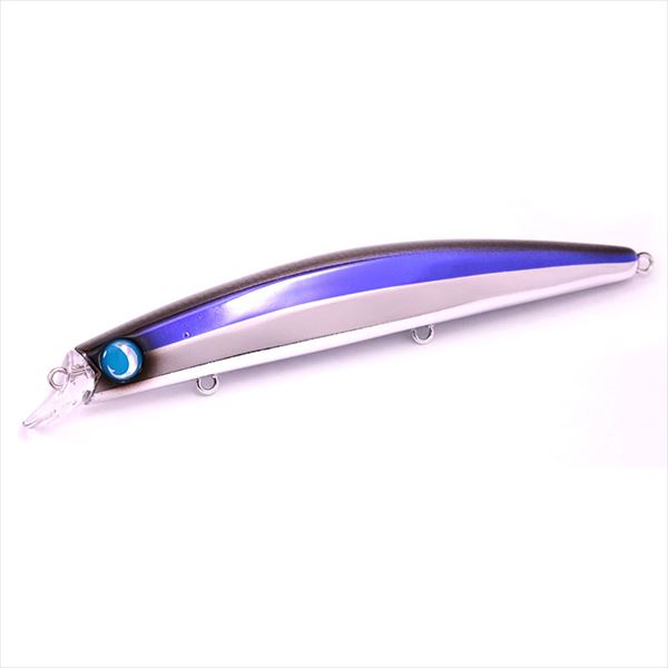 Jumprise Seabass Lure Rowdy 130F Premium Color #UOYA6 Vaporized Multi-Bait