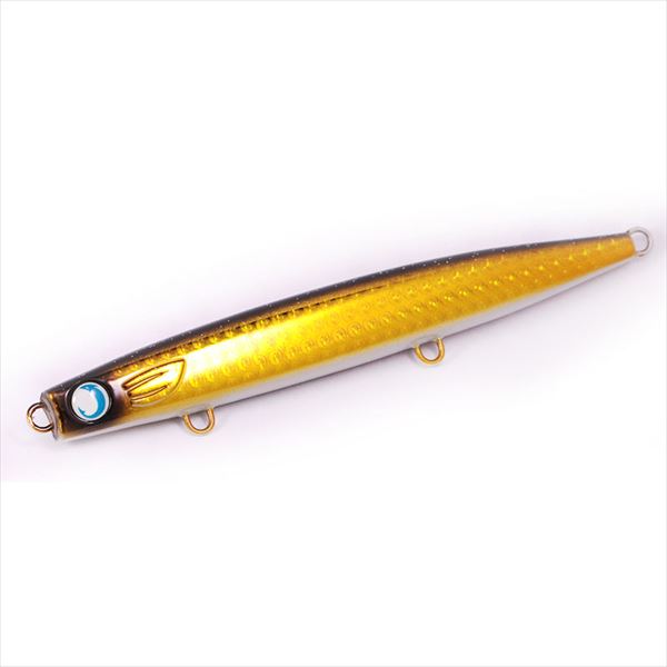 Jumprise Seabass Lure Katobibo 130BR Rattle Premium Color #UOYA5 BKGD Glowberry