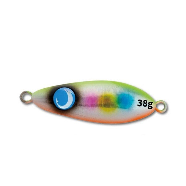 Jumprise Metal Jig Flying Spoon 38g #08 Banana Flash Reins Boat