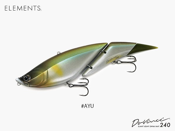 Elements Bass Lure Da Vinci 240 #AYU