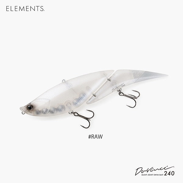 Elements Bass Lure Da Vinci 240 #RAW
