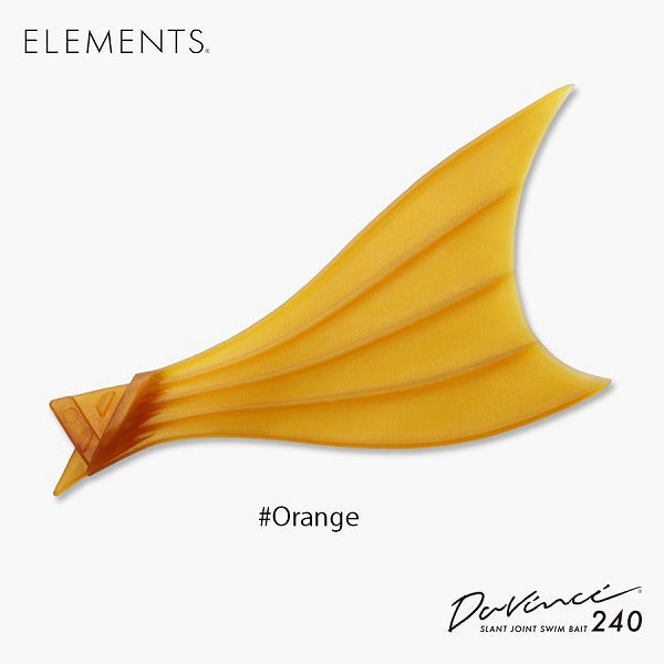 Elements Rumble Fish Tail for 240 #Orange