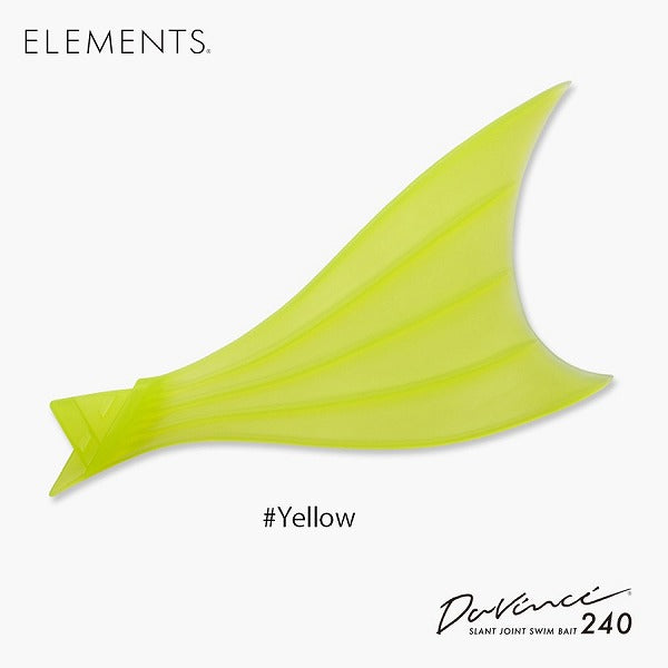 Elements Rumble Fish Tail for 240 #Yellow