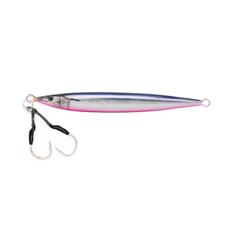 Little Jack Metal Jig Metal Addict Type 05 30g #07 BLUE PINK SANMA