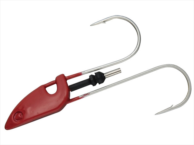 BLUEBLUE Ninjari Jig Head L 2pcs #01 Red