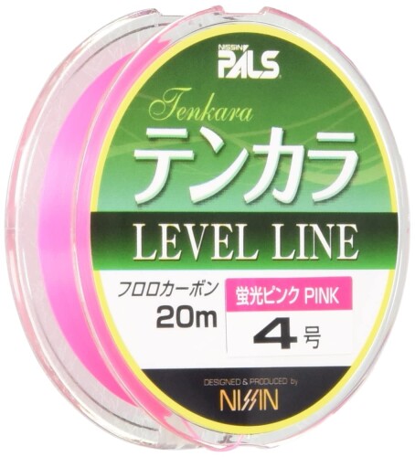 Nissin Uzaki PALS Pulse Line Kiryu Tenkara Level Line Pink 20M #4