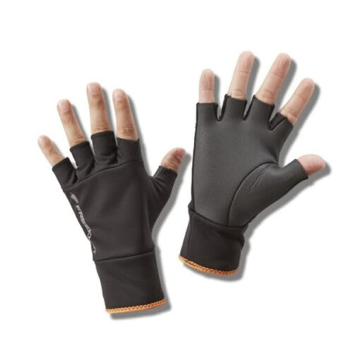 Freeknot Winter Gloves Windshell Gloves 5-piece Cut Black L