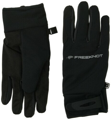 Freeknot Winter Gloves, Waterproof Game Gloves, Black, LL