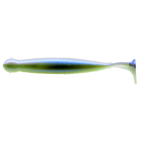 Ecogear Glass Minnow S1-3/4 inch 101 White BP Back