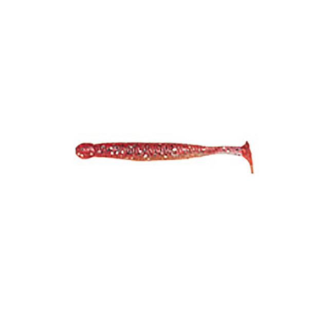 Ecogear Glass Minnow M 2-1/2 111 Clear Glt/Red S Black + Red Glt.B