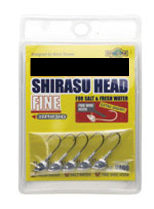 Ecogear Shirasu Head Fine 1/32oz #6F