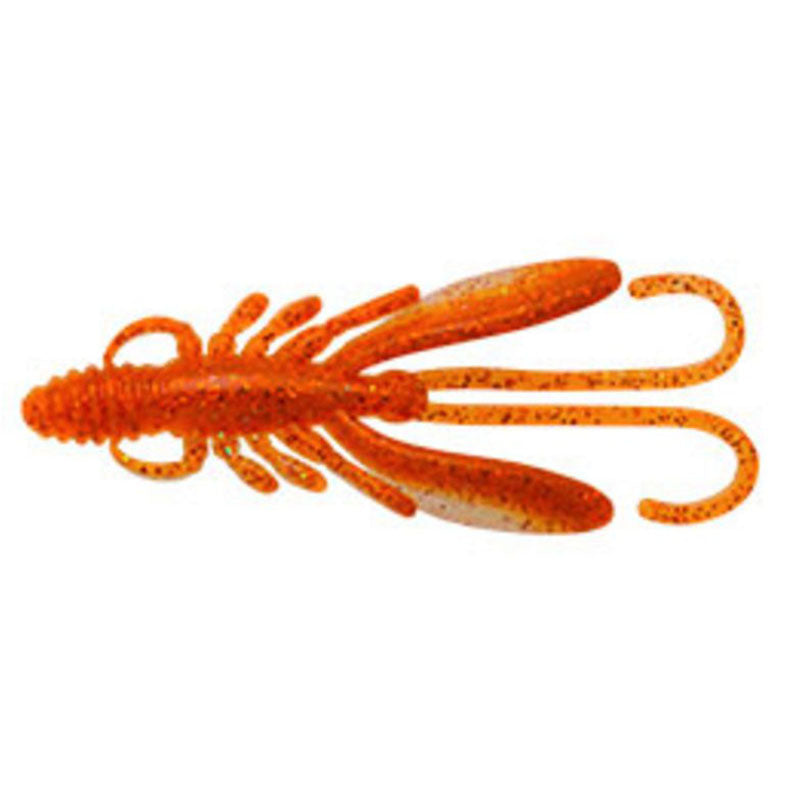 Ecogear Bug Ants 2 inch 384 Hot Orange Flash